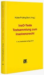 InsO-Texte - Textsammlung zum Insolvenzrecht