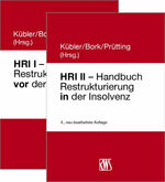 ISBN 9783814582504: HRI I - Handbuch Restrukturierung vor der Insovenz/HRI II - Handbuch Restrukturierung in der Insolvenz | Das Komplettpaket | Bruno M. Kübler (u. a.) | Taschenbuch | 2780 S. | Deutsch | 2023