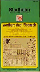 Wartburgstadt Eisenach – 1:15000. Ausgabe 2000/01