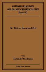 ISBN 9783817134120: Die Welt als Raum und Zeit