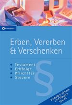 ISBN 9783817475254: Erben, Vererben & Verschenken