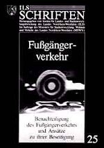 ISBN 9783817660254: Fussgängerverkehr – Benachteiligung des Fussgängerverkehrs und Ansätze zu ihrer Beseitigung