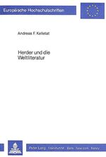 ISBN 9783820451443: Herder und die Weltliteratur - Zur Geschichte des Übersetzens im 18. Jahrhundert