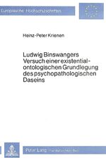 ISBN 9783820457872: Ludwig Binswangers Versuch einer existentialontologischen Grundlegung des psy...