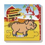 ISBN 9783821234779: Puzzle-Kette Bauernhof – mit 5 großen Puzzleteilen