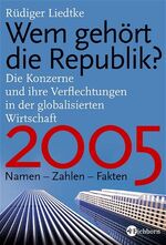 ISBN 9783821855912: Wem gehört die Republik 2005?