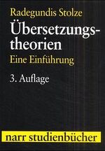 ISBN 9783823349563: ÜBERSETZUNGSTHEORIEN. Eine Einführung. Als GESCHENK geeignet.