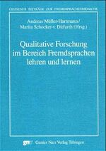 ISBN 9783823353072: Qualitative Forschung im Bereich Fremdsprachen lehren und lernen