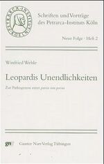 ISBN 9783823354918: Leopardis Unendlichkeiten