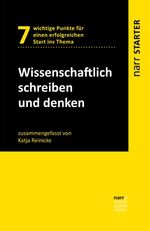 ISBN 9783823383314: Wissenschaftlich schreiben und denken