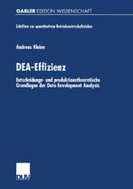 ISBN 9783824475827: DEA-Effizienz