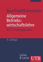 ISBN 9783825210830: Allgemeine Betriebswirtschaftslehre - 3 Bde