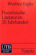 ISBN 9783825217570: Französische Literatur im 20. Jahrhundert