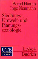 ISBN 9783825218843: Hamm, Bernd: Siedlungs-, Umwelt- und Planungssoziologie; Teil: Bd. 2. UTB ; 1884