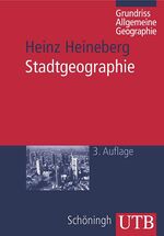 ISBN 9783825221669: Stadtgeographie