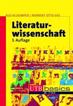 ISBN 9783825225902: Literaturwissenschaft - Eine Einführung in die Literaturwissenschaft