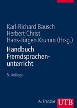 ISBN 9783825280437: Handbuch Fremdsprachenunterricht