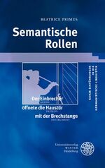 ISBN 9783825359775: Semantische Rollen