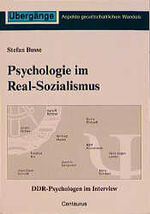 ISBN 9783825500931: Psychologie im Real-Sozialismus