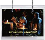 ISBN 9783825603397: Für eine helle Adventszeit. (Aufsteller mit Ösen und Plexiglas-Rücken)