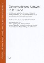 ISBN 9783825803070: Demokratie und Umwelt in Russland