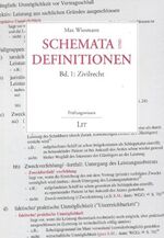 Schemata und Definitionen - Zivilrecht