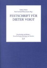 Festschrift für Dieter Voigt Festschrift für Dieter Voigt