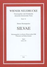 ISBN 9783825876241: Silvae - Teil I – Lib. I-VI. Lat. /Dt.