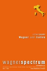 ISBN 9783826043932: Wagner und Italien