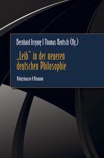 ISBN 9783826047695: „Leib” in der neueren deutschen Philosophie