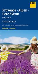 ISBN 9783826406157: ADAC Urlaubskarte Provence, Französiche Alpen, Cote d'Azur 1:300.000