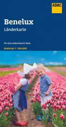 ISBN 9783826410956: ADAC Länderkarte Benelux 1:300.000 - Belgien, Niederlande, Luxemburg