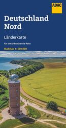 ISBN 9783826422799: ADAC Länderkarte Deutschland Nord 1:500.000