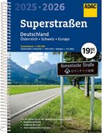 ISBN 9783826423611: ADAC Superstraßen Autoatlas 2025/2026 Deutschland 1:200.000, Österreich, Schweiz 1:300.000 mit Europa 1:4,5 Mio. | Straßenatlas mit praktischer Spiralbindung | Taschenbuch | ADAC Atlanten | 416 S.