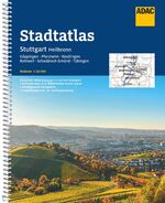 ISBN 9783826425103: ADAC Stadtatlas Stuttgart, Heilbronn 1:20.000 – mit Göppingen, Pforzheim, Reutlingen, Rottweil, Schwäbisch Gmünd, Tübingen