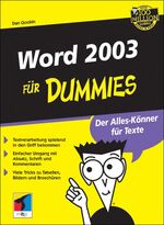 ISBN 9783826630941: Word 2003 für Dummies