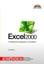 ISBN 9783827257239: Excel 2000 - Professionell analysieren und planen