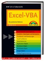 ISBN 9783827267450: Excel-VBA Schnellübersicht