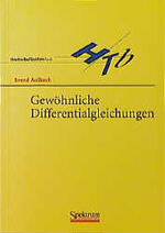 ISBN 9783827402042: Gewöhnliche Differentialgleichungen