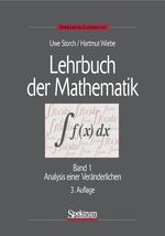 Lehrbuch der Mathematik: Band 1., Analysis einer Veränderlichen