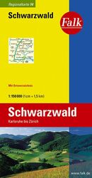 artaus: Falk Regionalkarte Schwarzwald 1