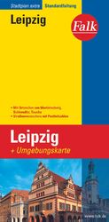 Leipzig - mit Umgebungskarte ; Straßenverzeichnis mit Postleitzahlen