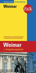 ISBN 9783827926241: Falk Stadtplan Extra Standardfaltung Weimar mit Ortsteilen von Bad Berka, Mellin – gen 1:17 500