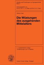 ISBN 9783828251854: Die Wüstungen des ausgehenden Mittelalters