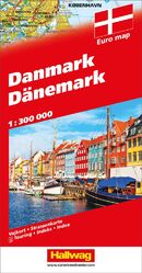 Danmark - vejkort, touring indeks ; distoguide