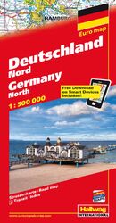 ISBN 9783828300149: Hallwag Straßenkarten, Deutschland, Nord (Hallwag Strassenkarten)