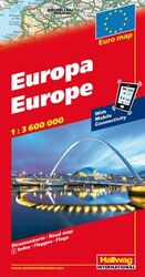 ISBN 9783828300170: Europa Strassenkarte 1:3,6 Mio. – Fernrouten, e-Distoguide, BeeTagg, Index. Ortsverzeichnis.