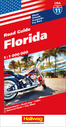 ISBN 9783828307629: Florida Strassenkarte 1:1 Mio., Road Guide Nr. 11 - Miami, Orlando, Everglades, Key West