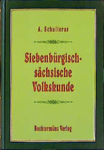 Siebenbürgisch-sächsische Volkskunde