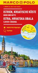 ISBN 9783829717960: MARCO POLO Regionalkarte Kroatische Küste Nord und Mitte 1:200.000 - Nord und Mitte